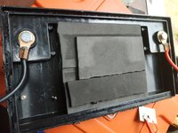 Case with terminals